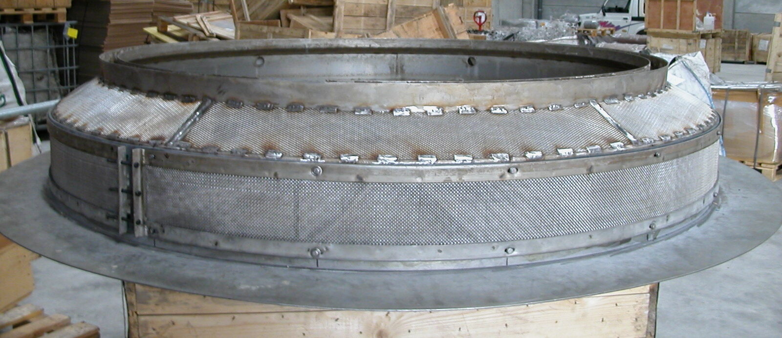 Reparación de filtros metálicos